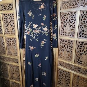 Vivienne Tam Pink and Black Size 3 VINTAGE Gown